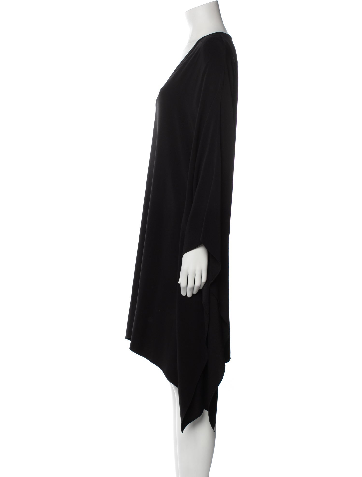 Ralph Lauren Purple Label V-Neck Knee-Length Dress